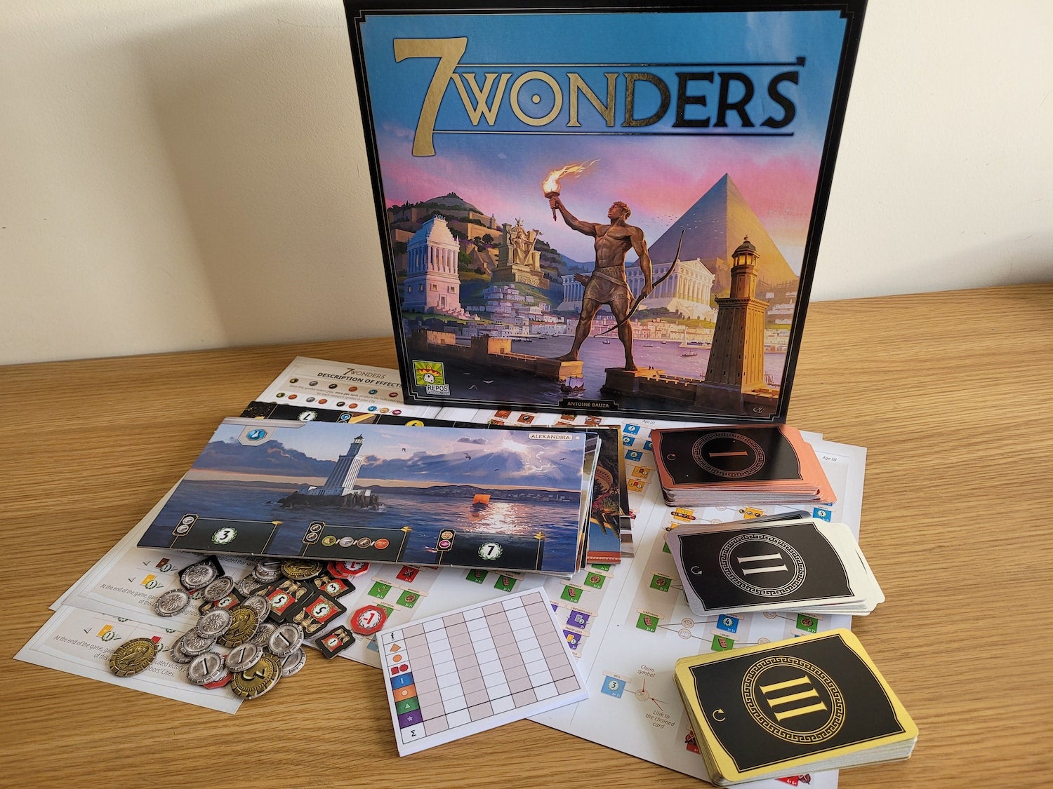 Tabletop Trove - 7 Wonders Board Game