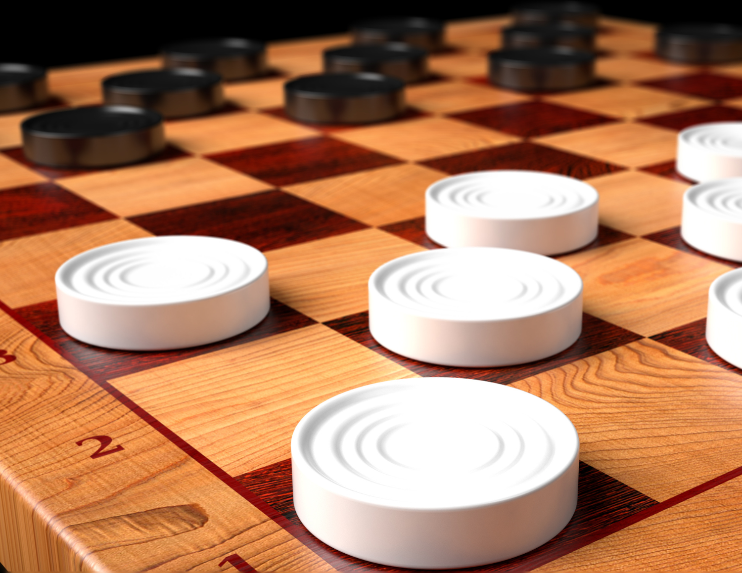 Checkers Board Game