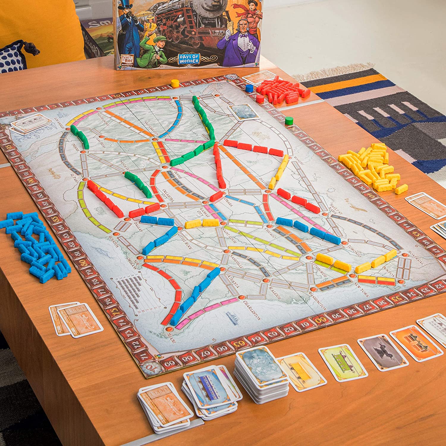 Ticket To Ride Board